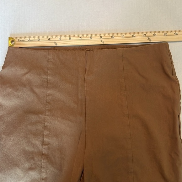 Chico's So Slimming Brigitte Ankle Pants in Dark Butterscotch Size 8 - Picture 5 of 13